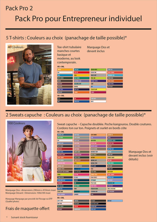 Pack Pro 2 entrepreneur individuel