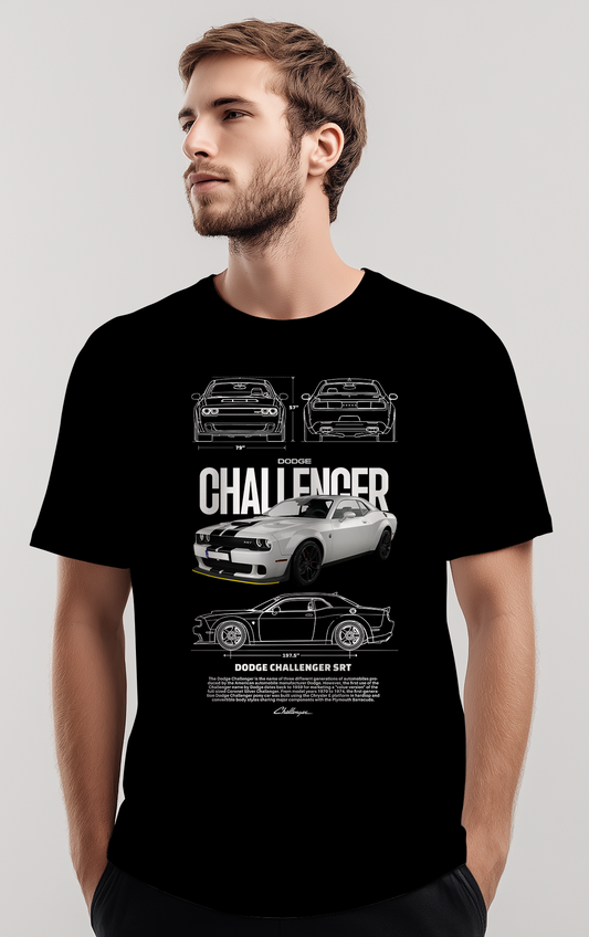 T-Shirt Dodge Challenger SRT