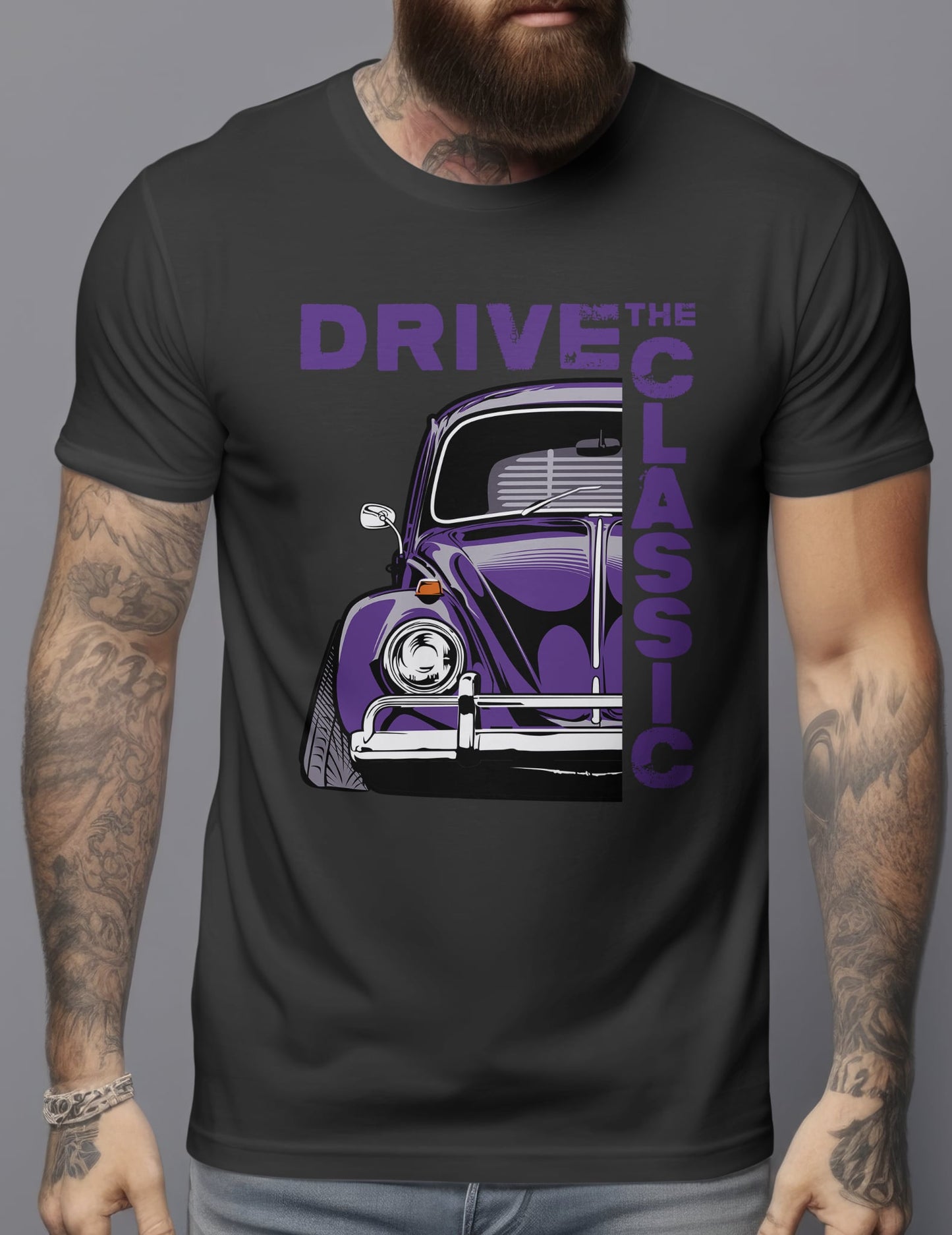 T-Shirt "Drive the  Classic " Cox Violette