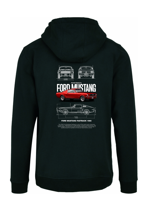 Hoodie Ford Mustang Fastback 1965